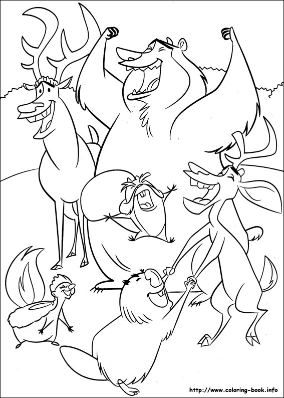 Open Season coloring picture